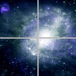 آسمان مجازی طرح کهکشانی - کد SG101